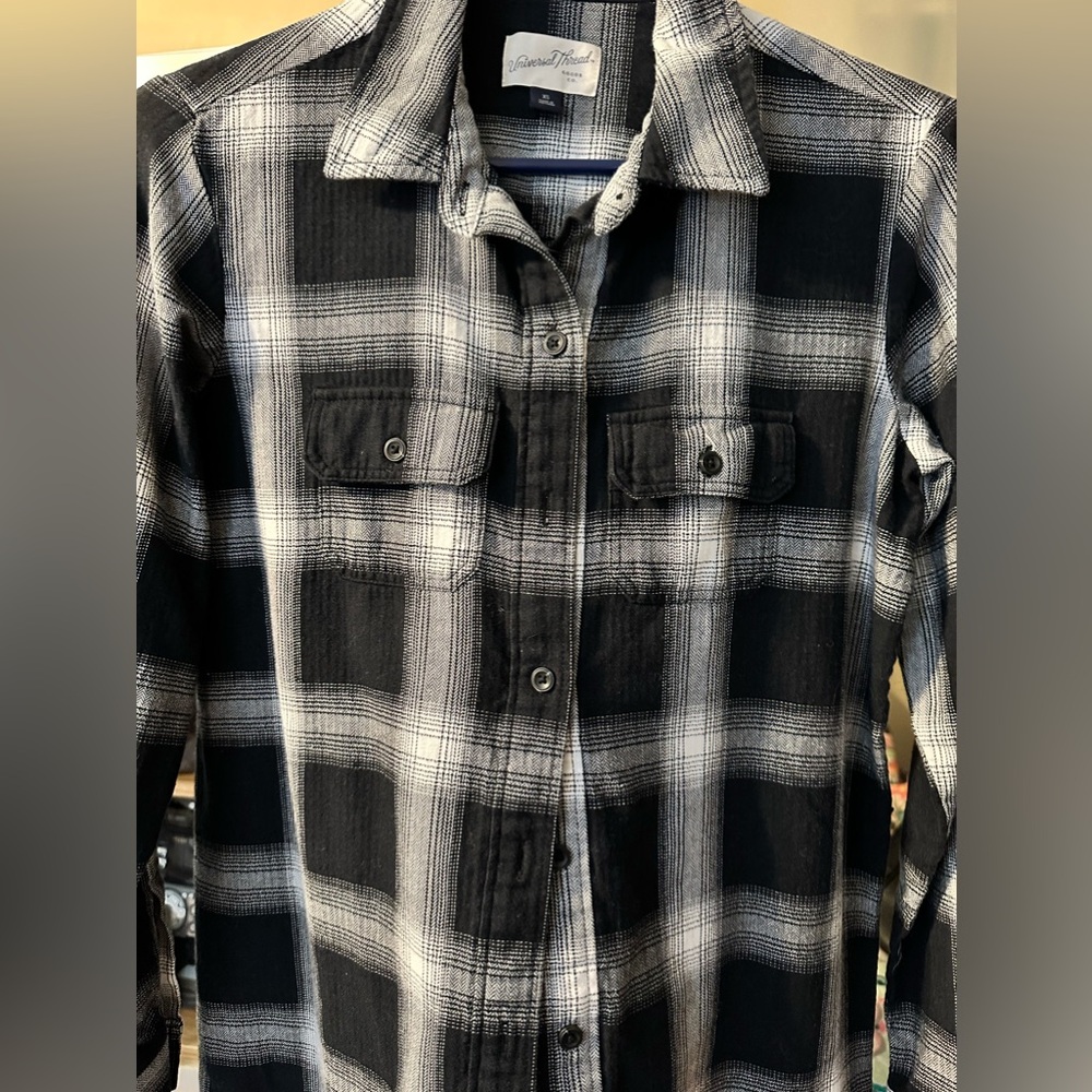 Universal Thread plaid button up dress - Picture 2 of 3